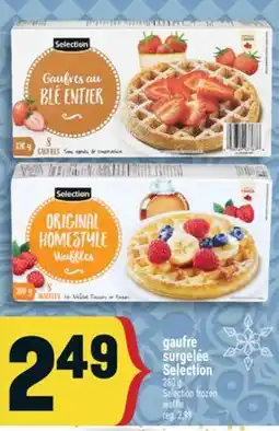 Marché Adonis GAUFRE SURGELÉE SELECTION | SELECTION FROZEN WAFFLE offer