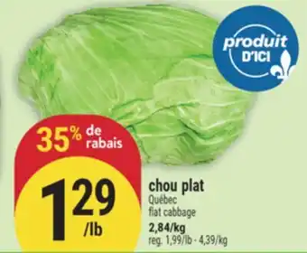 Marché Adonis CHOU PLAT | FLAT CABBAGE offer