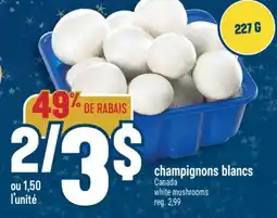Marché Adonis CHAMPIGNONS BLANCS | WHITE MUSHROOMS offer