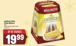 Marché Adonis PANDORO CRÈME CITRON BALOCCO | BALOCCO PANDORO LEMON CREAM offer