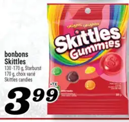Marché Richelieu BONBONS SKITTLES | SKITTLES CANDIES offer