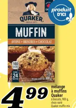 Marché Richelieu MÉLANGE À MUFFINS QUAKER | QUAKER MUFFIN MIX offer