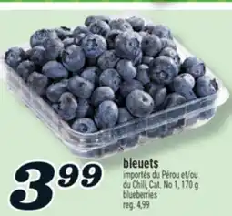 Marché Richelieu BLEUETS | BLUEBERRIES offer
