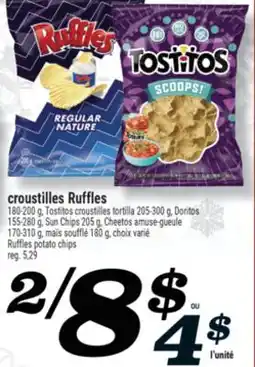 Marché Richelieu CROUSTILLES RUFFLES | RUFFLES POTATO CHIPS offer