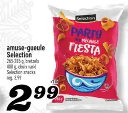 Marché Richelieu AMUSE-GUEULE SELECTION | SELECTION SNACKS offer