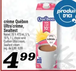 Marché Richelieu CRÈME QUÉBON ULTRA'CRÈME, SEALTEST | QUÉBON ULTRA'CREAM, SEALTEST CREAM offer