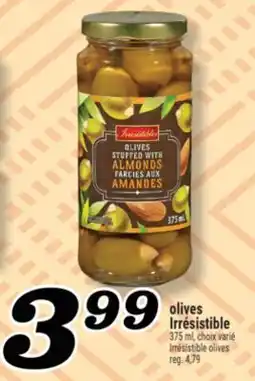 Marché Richelieu OLIVES IRRÉSISTIBLE | IRRÉSISTIBLE OLIVES offer