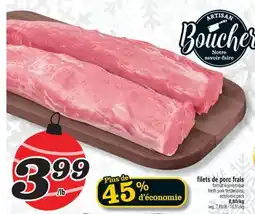 Marché Richelieu FILETS DE PORC FRAIS | FRESH PORK TENDERLOINS offer
