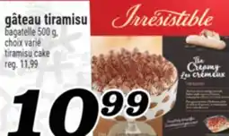 Marché Richelieu GÂTEAU TIRAMISU IRRESISTIBLE | IRRESISTIBLE TIRAMISU CAKE offer