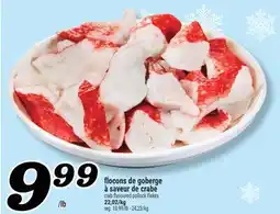 Marché Richelieu FLOCONS DE GOBERGE À SAVEUR DE CRABE | CRAB FLAVOURED POLLOCK FLAKES offer