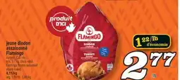 Marché Richelieu JEUNE DINDON ASSAISONNÉ FLAMINGO | FLAMINGO FROZEN SEASONED YOUNG TURKEY offer
