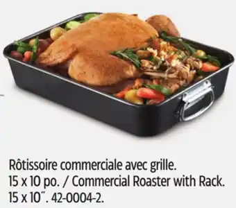 Canadian Tire Commercial Roaster with Rack offer