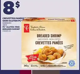 Provigo PC GLUTEN-FREE BREADED SHRIMP, 340 G offer