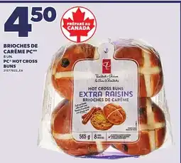 Provigo PC HOT CROSS BUNS,8 UN offer
