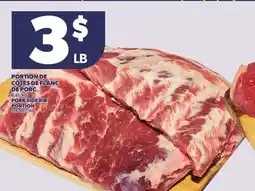 Provigo PORK SIDE RIB PORTION offer