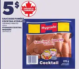 Provigo HYGRADE COCKTAIL WIENERS, 225 G offer