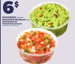 Provigo GUACAMOLE 270 G OR PICO DE GALLO SALSA 170 G offer