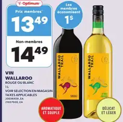Provigo VIN WALLAROO, 1 L offer