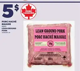 Provigo LEAN GROUND PORK, 450 G offer