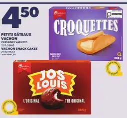 Provigo VACHON SNACK CAKES, 252-336 G offer