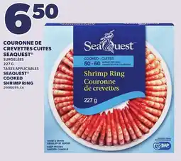 Provigo SEAQUEST COOKED SHRIMP RING, 227 G offer
