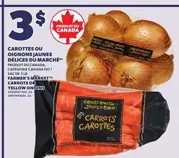 Provigo FARMER'S MARKET CARROTS OR YELLOW ONIONS offer
