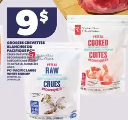 Provigo PC PACIFIC LARGE WHITE SHRIMP, 400 G offer