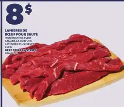 Provigo BEEF STIR FRY STRIPS, 250 G offer