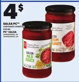 Provigo PC SALSA, 650 ML offer