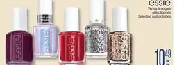Jean Coutu ESSIE Selected nail polishes offer