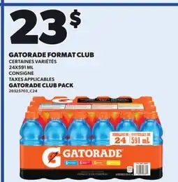 Provigo GATORADE CLUB PACK, 24X591 ML offer