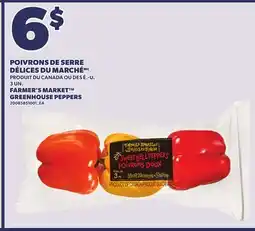 Provigo FARMER'S MARKET GREENHOUSE PEPPERS, 3 UN offer