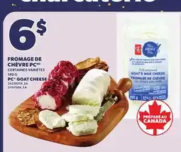 Provigo PC GOAT CHEESE, 140 G offer