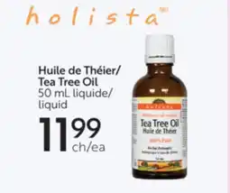 Jean Coutu HOLISTA Tea Tree Oil offer