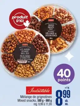 Jean Coutu IRRESISTIBLE Mixed snacks offer
