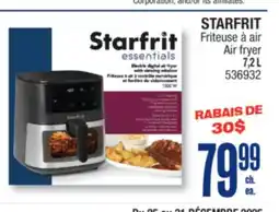 Jean Coutu STARFRIT Air fryer offer