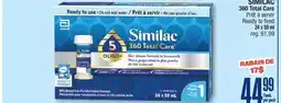 Jean Coutu SIMILAC 360 Total Care Ready to feed offer