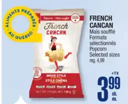 Jean Coutu FRENCH CANCAN Popcorn offer