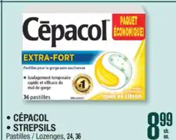Jean Coutu CÉPACOL, STREPSILS Lozenges offer