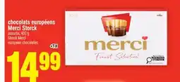 Super C chocolats européens Merci Storck | Storck Merci european chocolates offer