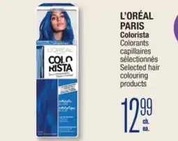 Jean Coutu L'ORÉAL PARIS Colorista Selected hair colouring products offer