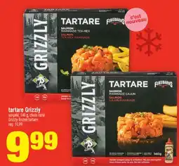 Super C tartare Grizzly | Grizzly frozen tartare offer