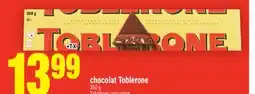 Super C CHOCOLAT TOBLERONE | TOBLERONE CHOCOLATE offer