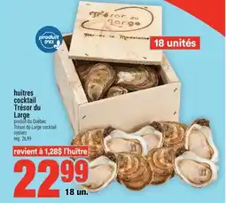Super C HUÎTRES COCKTAIL TRÉSOR DU LARGE | TRÉSOR DU LARGE COCKTAIL OYSTERS offer