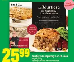 Super C tourtière du Saguenay-Lac-St-Jean | Saguenay–Lac-Saint-Jean frozen meat pie offer