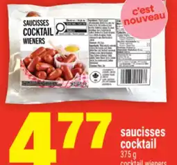 Super C SAUCISSES COCKTAIL | COCKTAIL WIENERS offer