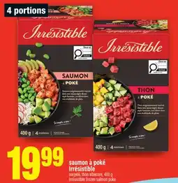 Super C 19199999saumon à poké Irrésistible | Irrésistible frozen salmon poke offer