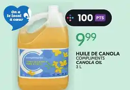 IGA COMPLIMENTS CANOLA OIL offer