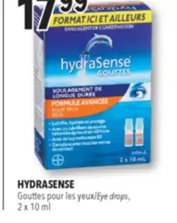 Familiprix HydraSense Advanced eye drops 20ml offer