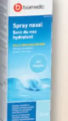 Familiprix Biomedic nasal spray medium stream 135ml offer